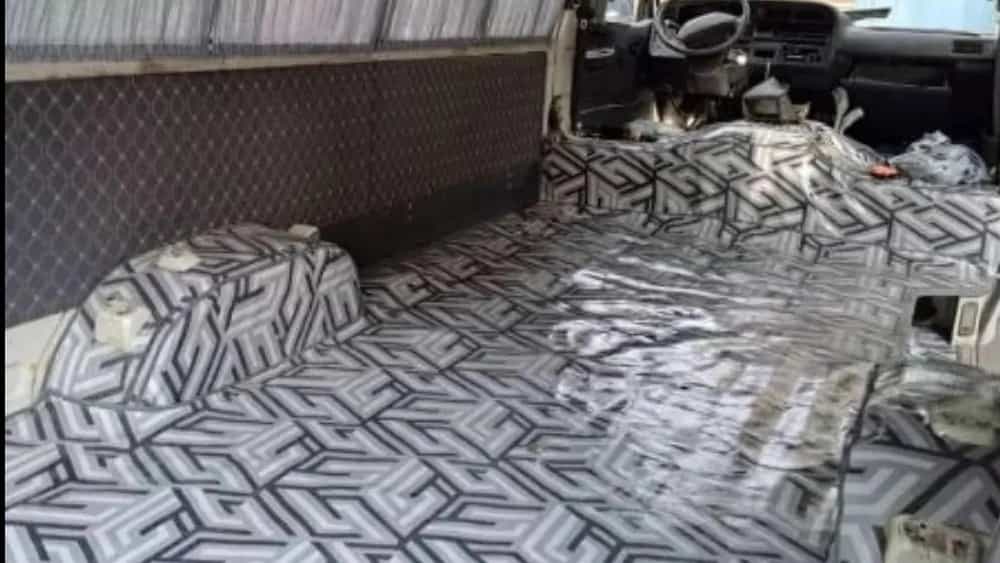 Van Vana seat cover, fabric design in Isfahan